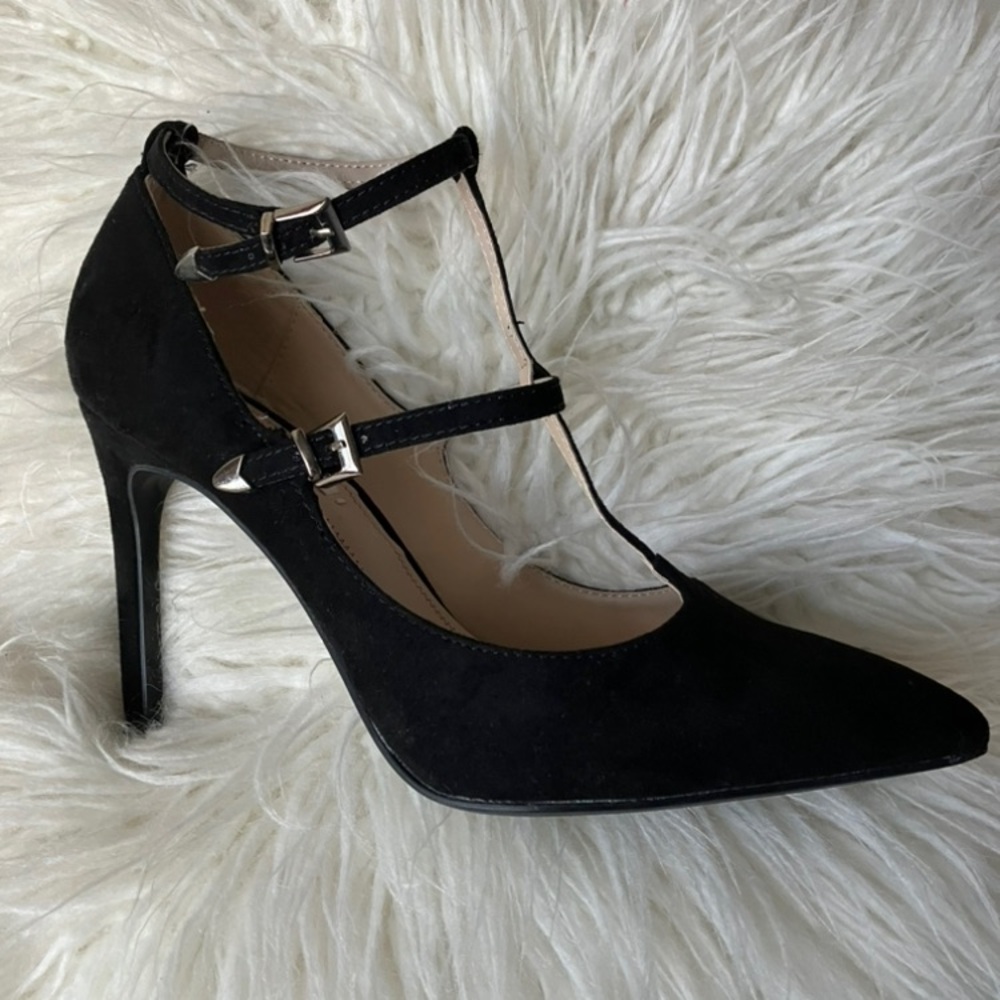 Womens Zara Basic Collection Elegant Stiletto Bla… - image 2